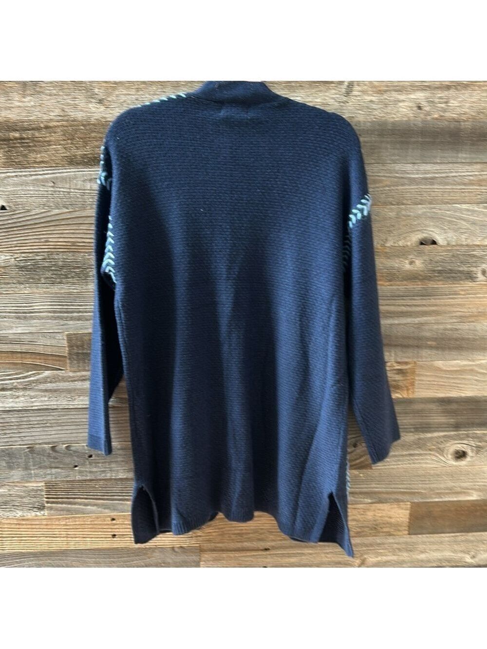 NWT 27 Miles Malibu Luana Navy Front Pocket Cardigan Size XS. - Picture 4 of 10